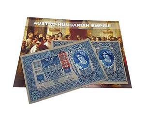 IMPACTO COLECCIONABLES Ancient Banknotes - The 10 Language Banknote, Austro-Hungarian Empire 1918-19