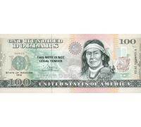 IMPACTO COLECCIONABLES | Arizona Souvenir Dollar Note - Novelty Collectible Banknote with UV Details (Not Legal Tender), Part of The 50 U.S. States Commemorative Collection