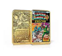 IMPACTO COLECCIONABLES Marvel Comics Captain America Gold Ingot Collection - 'Cap's Back' #184