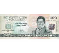 IMPACTO COLECCIONABLES | Mississippi Souvenir Dollar Note - Novelty Collectible Banknote with UV Details (Not Legal Tender), Part of The 50 U.S. States Commemorative Collection