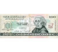 IMPACTO COLECCIONABLES | New Jersey Souvenir Dollar Note - Novelty Collectible Banknote with UV Details (Not Legal Tender), Part of The 50 U.S. States Commemorative Collection