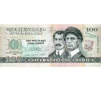 IMPACTO COLECCIONABLES | North Carolina Souvenir Dollar Note - Novelty Collectible Banknote with UV Details (Not Legal Tender), Part of The 50 U.S. States Commemorative Collection