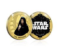 IMPACTO COLECCIONABLES Star Wars Episode IV - VI Original Trilogy - The Emperor - Limited Edition Collectable Gold Commemorative Coin / Medal