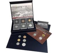 IMPACTO COLECCIONABLES | Third Reich - Collection of 6 Authentic World War II Coins - Original Historic Lot in a Luxury Case with Certificate of Authenticity