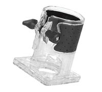 Impacts Resistant Trimmers Guard Clear Housing Reduces Debris Noise Cover Wood Routers Base for Efficiency Trimmers Routers Cover