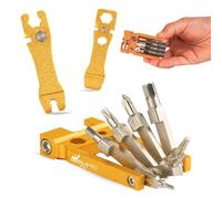 IMPALAPRO 20-in-1 Bike Multitool with Chain Breaker & Tire Levers