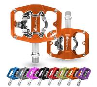 IMPALAPRO Bike Pedals Dual Function, Compatible with Shimano SPD Pedals