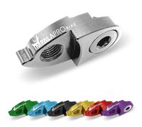 IMPALAPRO BIKE Rear Derailleur Hanger Extender - Shimano Derailleur Hanger - Carrera Gear Hanger - Rear Derailleur Extender - Bike Derailleur Hanger - High Durability and Compatibility (Silver)