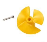 Impeller Replacement for Dolphin 9995266-R1 Yellow Component - Restores Water Flow & Debris Removal - Compatible with CC for premier for premium DX6 E10 S200 Z5i C3 for c4 Deluxe 5 Units(with screw)