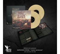 IMPENDING DOOM - CAEDES SACRILEGAE THE ROUGH MIXES SOFT GOLD VINYL 2L - P3z