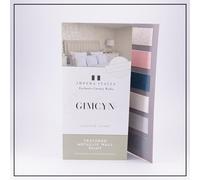 Impera Italia Colour Chart with 18 Hand Applied Paint Swatches Made Using Genuine Paint. Includes Application Guidance - GIMCYN Paint Colour Chart
