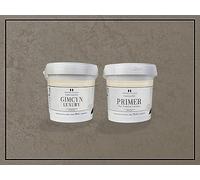 Impera Italia Gimcyn Luxury - Textured, Metallic Effect, Iridescent Wall Paint Bundle. Includes 1kg of Paint and 0.5L of Primer - Covers 5SQM - In Colour LODOLITE.