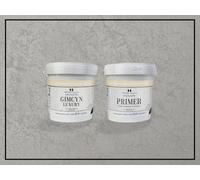 Impera Italia Gimcyn Luxury- Textured, Metallic, Iridescent Wall Paint Bundle. Includes Paint And Primer - Covers 5Sqm - In Victoria's Colour