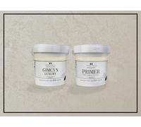 Impera Italia Gimcyn Luxury- Textured, Metallic, Iridescent Wall Paint Bundle. Includes Paint And Primer - Covers 5Sqm - In Colour Tiger's Eye