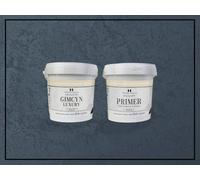 Impera Italia Gimcyn Luxury- Textured, Metallic, Iridescent Wall Paint Bundle. Includes Paint And Primer - Covers 5Sqm - In Colour Lapis Lazuli