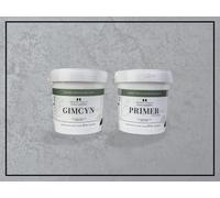 Impera Italia Gimcyn - Textured, Metallic Effect, Bespoke Decorative Wall Paint Bundle. Includes 1kg of Paint and 0.5L of Primer - Covers 5SQM - In Colour SAPPHIRE.