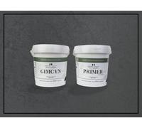 Impera Italia Gimcyn - Textured, Metallic Wall Paint Bundle. Includes Paint And Primer - Covers 5Sqm - In Colour Moonstone.