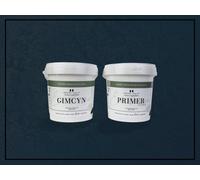 Impera Italia Gimcyn - Textured, Metallic Wall Paint Bundle. Includes Paint And Primer - Covers 5Sqm - In Colour Navy Blue.