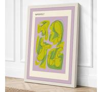 Imperfect Typography Canvas Wall Art Print 18x12 Inch | Ready to Hang, Gallery Wrapped, Fade-Resistant Inks, Securely Packaged, UK Made