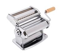 Imperia IPasta Classic Line. Pasta Machine 100% Made in Italy. Fresh Pasta Machine in Steel. Manual Roller with Crank. Creates Dough Sheets for Lasagne, Tagliolini, Fettuccine. (IPasta Cromata)