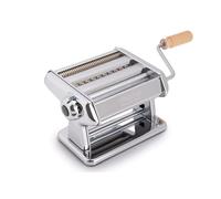 Imperia Titania. Pasta Machine. 100% Made in Italy. Fresh Pasta Machine in Steel. Manual Roller with Crank. Creates Dough Sheets for Lasagne, Tagliolini, Fettuccine.