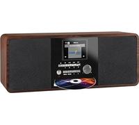 Imperial 22-235-00 Dabman i200 Internet/DAB+ Radio with CD Player Stereo Sound, FM, Wi-Fi, Aux in, Line-Out, Headphone Out, Including Power Supply, Brown