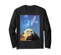 Imperial Airways Flying Over Sphinx Egypt Vintage Ad Long Sleeve T-Shirt