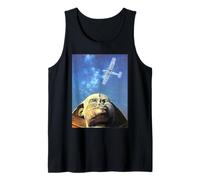 Imperial Airways Flying Over Sphinx Egypt Vintage Ad Tank Top