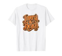Imperial Beach Value Graphic T-Shirt, Men, White, L