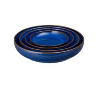 Imperial Blue 4 Piece Nesting Bowl Set -