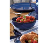 Imperial Blue Set of 4 Coupe Cereal Bowls Denby Blue One Size