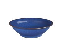Denby Imperial Blue Small Shallow Bowl, Stoneware, 1-Pound