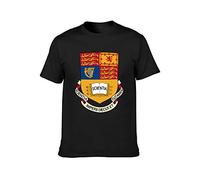 Imperial College London Mens T-Shirt Casual Cotton Unisex Black Tee Tops M