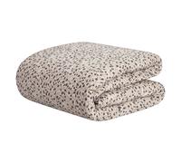 Imperial Cress Cotton Percale Quilted Blanket Grey 160x260
