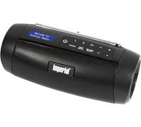 IMPERIAL DABMAN GO Portable Bluetooth Speaker with Radio (DAB+/FM, Battery, 8 Hours Playtime, IPX5 Waterproof, 5W) - Black
