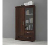 Imperial Display Cabinet - 2 Door - Glazed - Mahogany