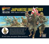 Imperial Japanese Infantry - 28mm Scale Plastic Miniatures for Bolt Action by Warlord Games - Highly Detailed World War 2 Miniatures for Table-top Wargaming