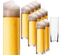 Imperial Kölsch Glasses Set of 12 200 ml (max. 250 ml) Kölschstangen 0.2 L Beer Sticks Beer Glass Dishwasher Safe