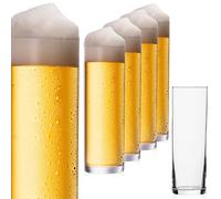 Imperial Kölsch Glasses Set of 6 200 ml (max. 250 ml) Kölschstangen 0.2 L Beer Sticks Beer Glass Dishwasher Safe