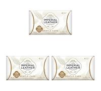 Imperial Leather Bar Soap Gentle Care, 4 x 90g, Laundry White Cream (Pack of 3)