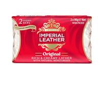 Imperial Leather Bar Soap Original Classic Cleansing Bar, Gentle Skin Care, Bulk Buy, Pack of 9 x 2 bars (total 18 bars)