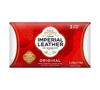 Imperial Leather Bar Soap Original Classic Cleansing Bar, Gentle Skin Care, Bulk Buy, Pack of 9 x 2 bars (total 18 bars)