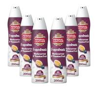 Imperial Leather Blackcurrant & Passion Fruit Foamburst Gel to Foam Body Wash Shower Gel, Rich Foaming Body Wash with Luxury Fragrance, Vegan & Cruelty Free (6 x 200ml)