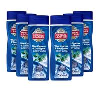 Imperial Leather Blue Cypress & Eucalyptus Body Wash Shower Gel, Rich Creamy Lather & Long-lasting Luxury Fragrance, Vegan & Cruelty Free (6 x 235ml)