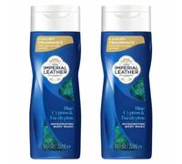 Imperial Leather Blue Cypress & Eucalyptus Invigorating Body Wash, Twin Pack, 2 x 250ml