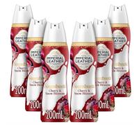 Imperial Leather Cherry and Snow Blossom Foamburst Gel to Foam Body Wash Shower Gel, Luxurious Foam Lather, Gentle Skin Care, Bulk Buy, Multipack of 6 x 200ml