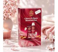 Imperial Leather Cherry & Snow Blossom Duo Body Wash & Foamburst | Gift Set, Cherry Blossom Scent, Foamburst Spray, Bath & Body, For Her