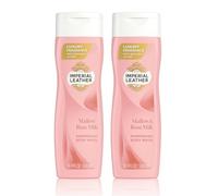 Imperial Leather Mallow & Rose Milk Body Wash 500ml - Pack of 2 | Luxury Shower Gel for Women | Signature Oil Blend, Indulgent Lather & Long-Lasting Fragrance | Bulk Buy Body Cleanser