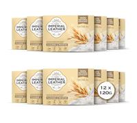 Imperial Leather Oatmeal Exfoliating Bar Soap, Bulk Buy, Pack 12 x 120g