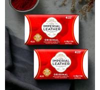 Imperial Leather Original Ivory soap (8 x 90g) Silky Smooth Sensitive Skin Bar, Classy Cleansing Perfume Soap